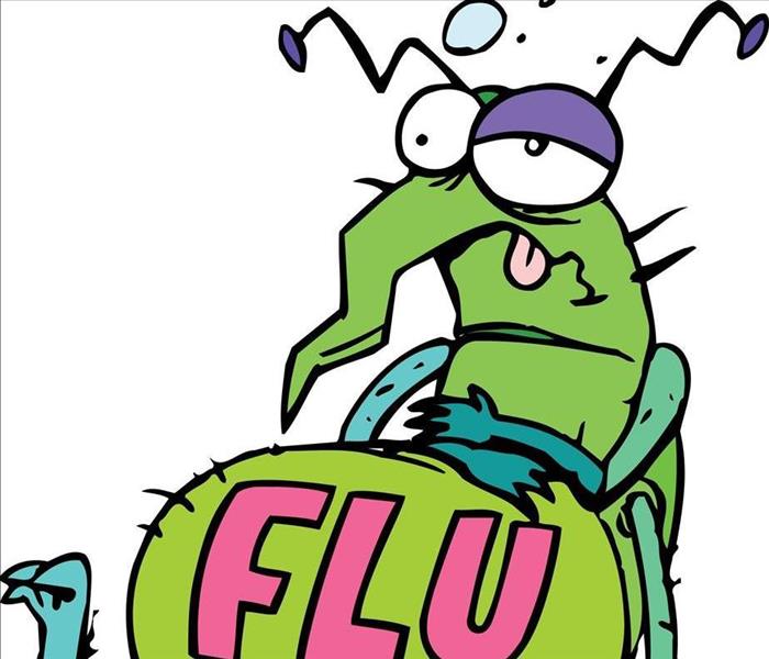 flu clipart sick patient
