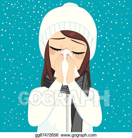 flu clipart winter