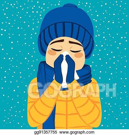 flu clipart winter