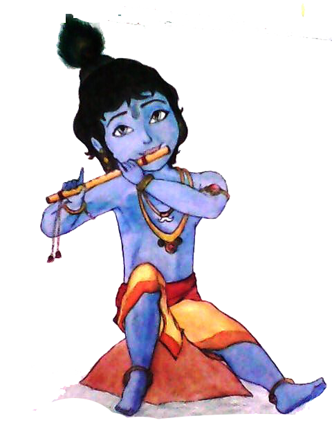 Flute clipart bansuri. Vrindavan 