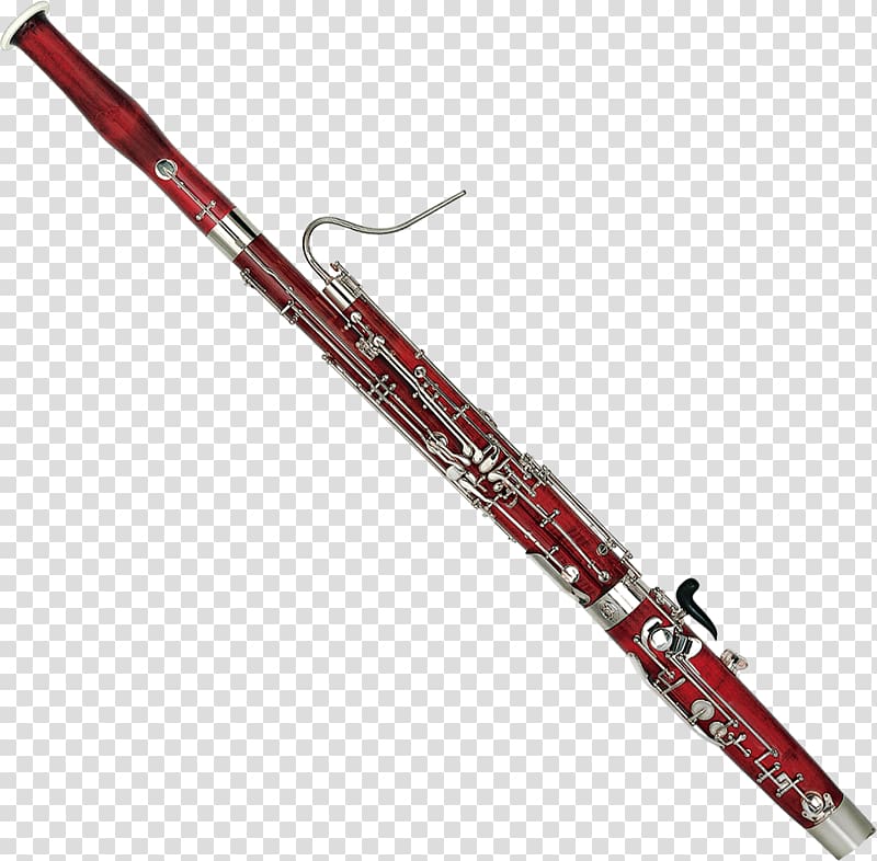 Red and grey wind. Flute clipart bassoon