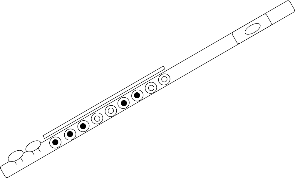 Flute eskayalitim pages of. Flutes clipart coloring page