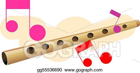 flute clipart drawing