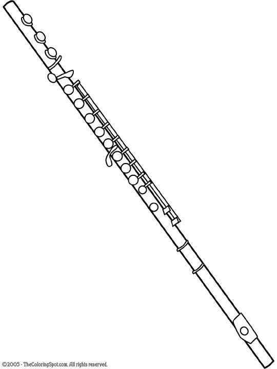 flutes clipart easy draw