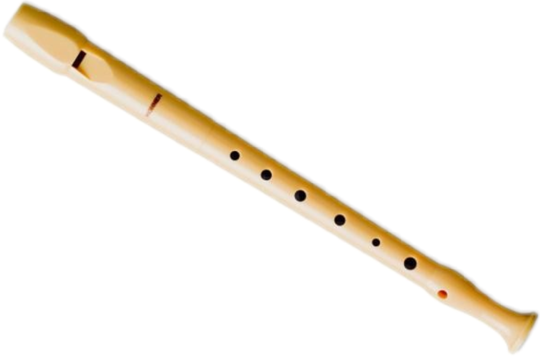 flute clipart wood