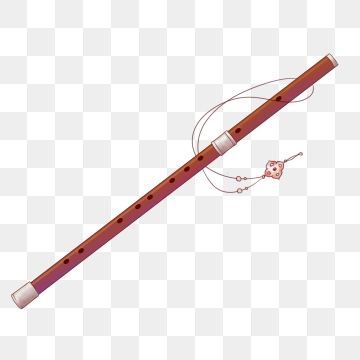 flute clipart wooden flute