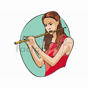 flutes clipart flute player