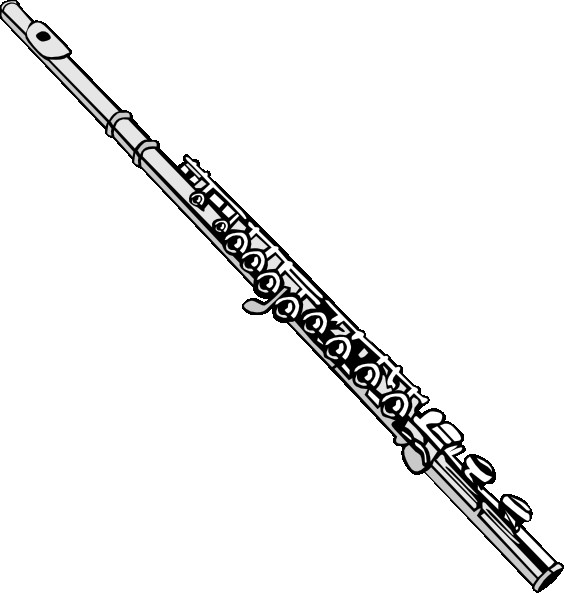 flutes clipart outline