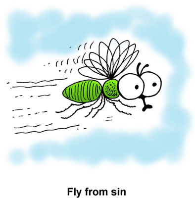 Fly clipart flying fly. Image house from sin