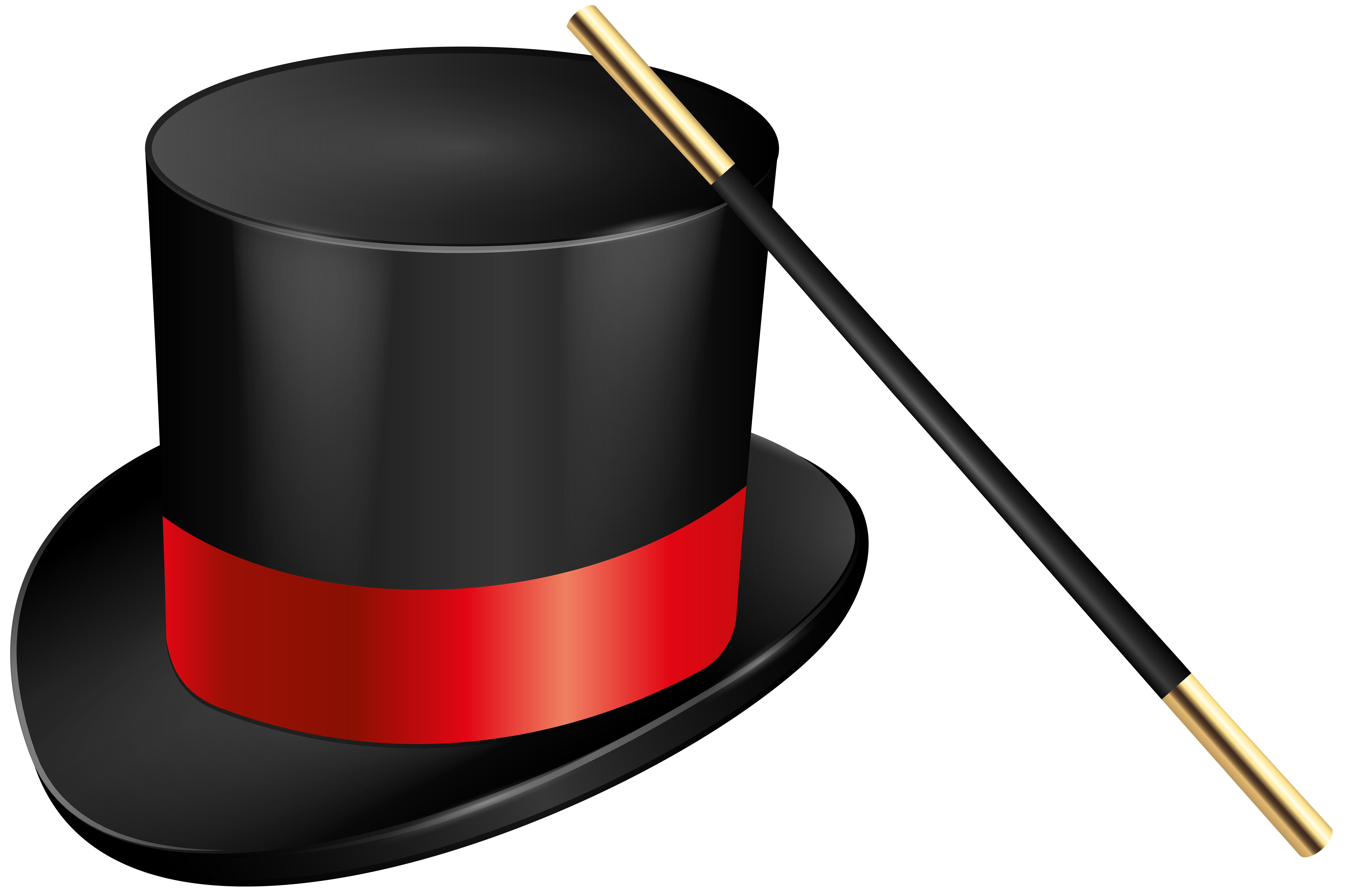 hats clipart magicians