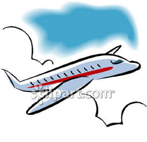 flying clipart airplain