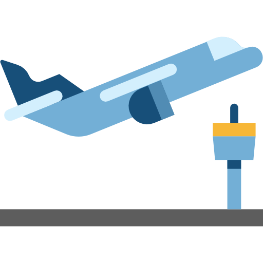 flying clipart airplane airport