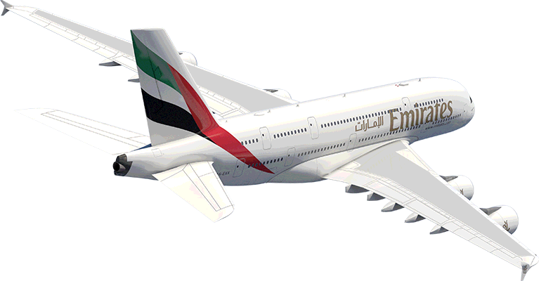 Png transparent images pluspng. Flying clipart plane emirates