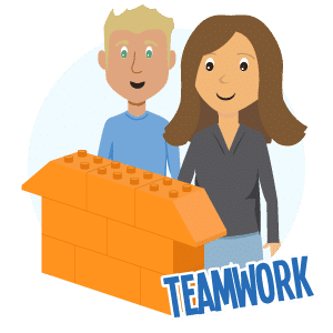 Free team building activities. Focus clipart group activity