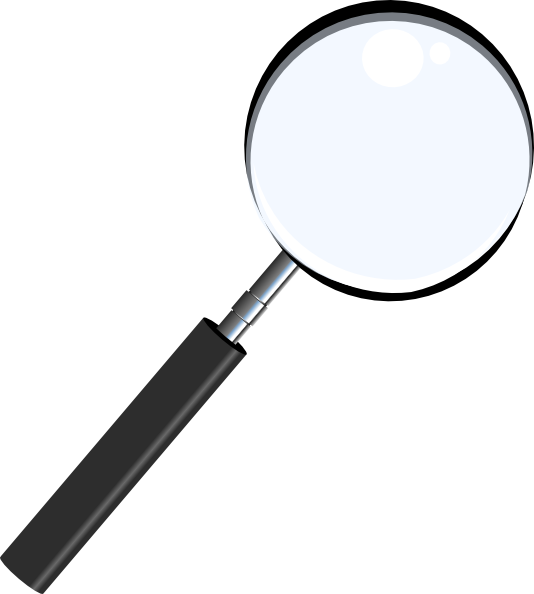 focus clipart magnifying glass
