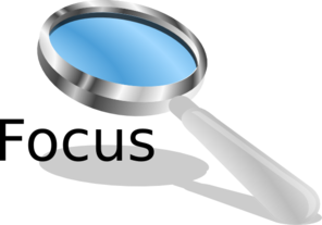 focus clipart magnifying glass