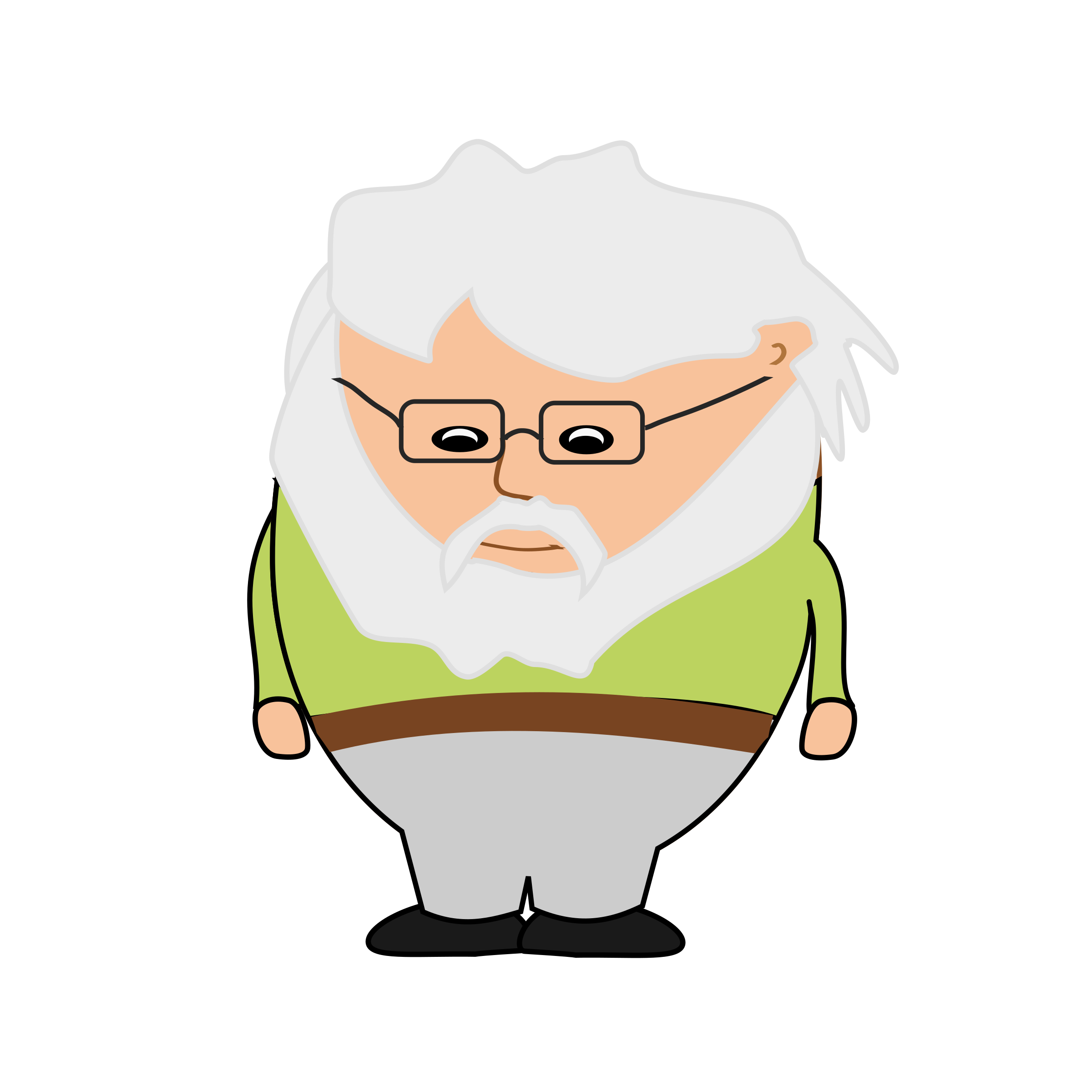 old clipart old man