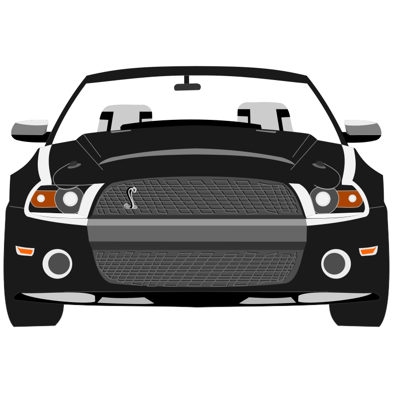 mustang clipart cool