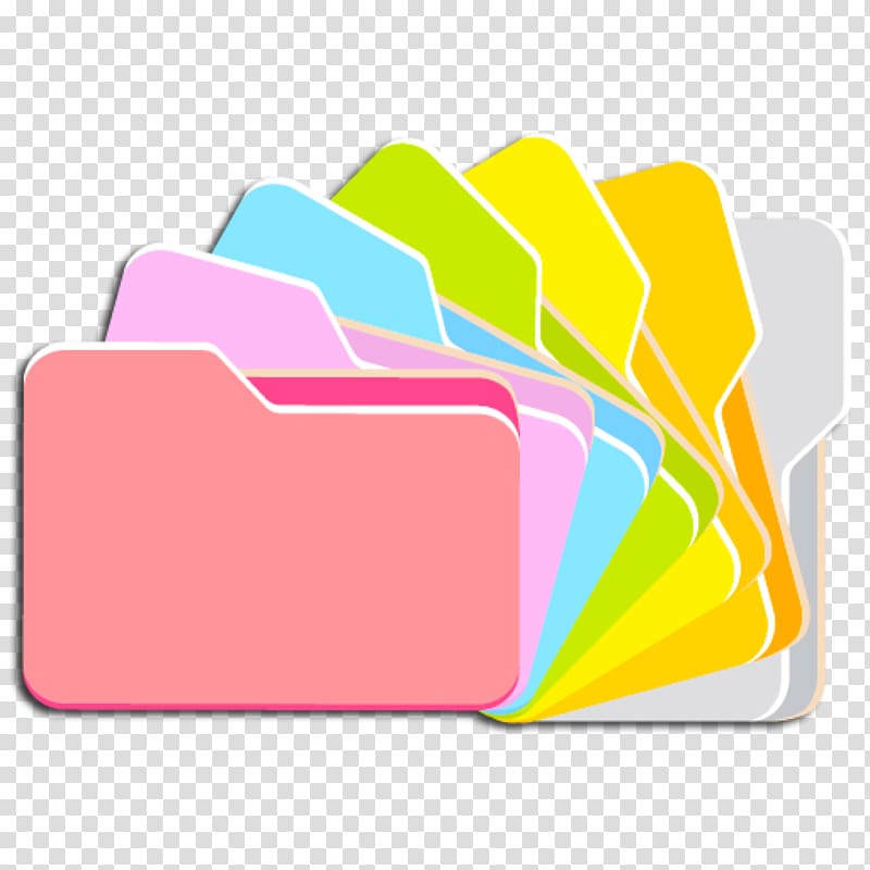 Folder clipart colored. Color file folders macos