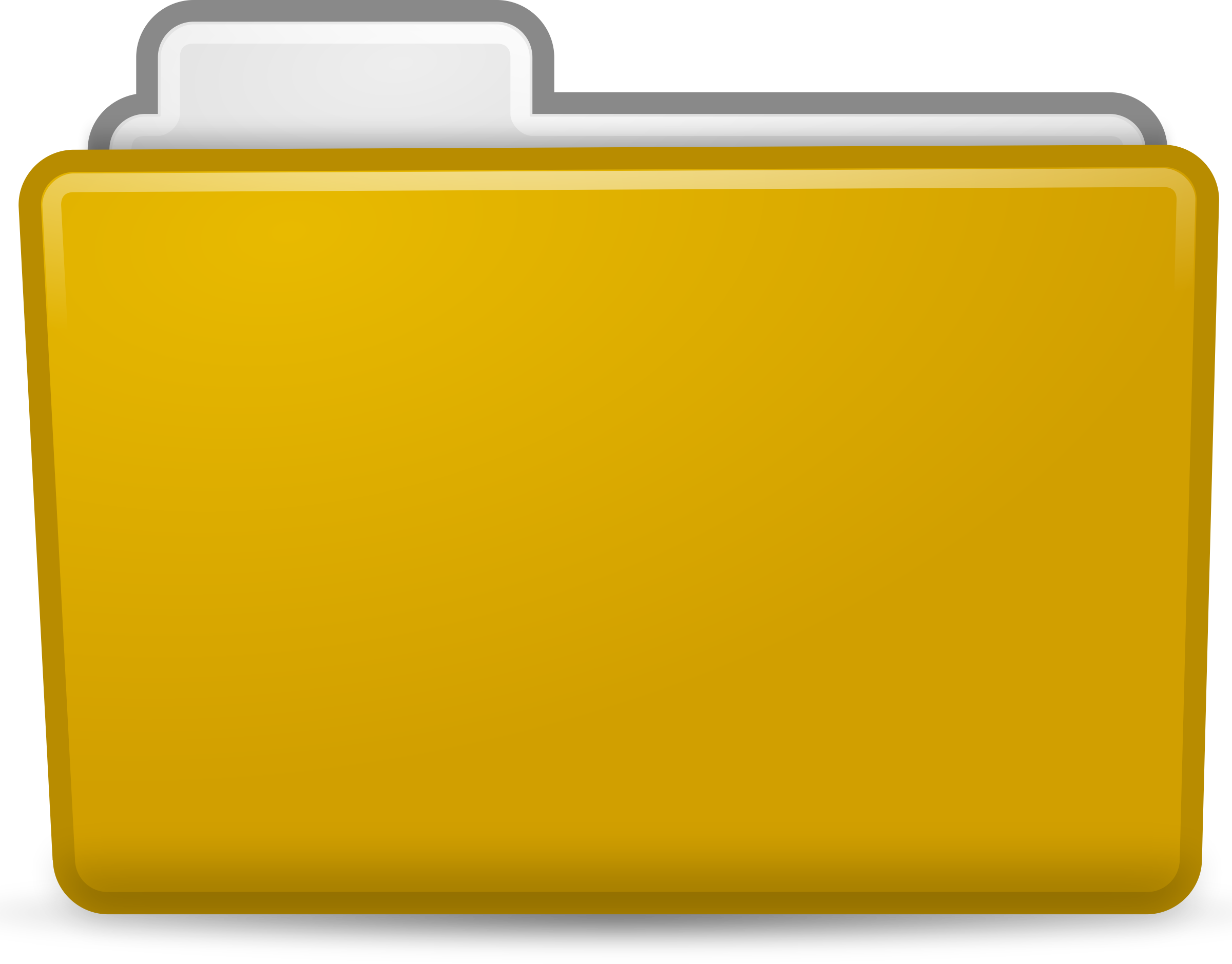 Folder clipart folder icon. Yellow icons png free