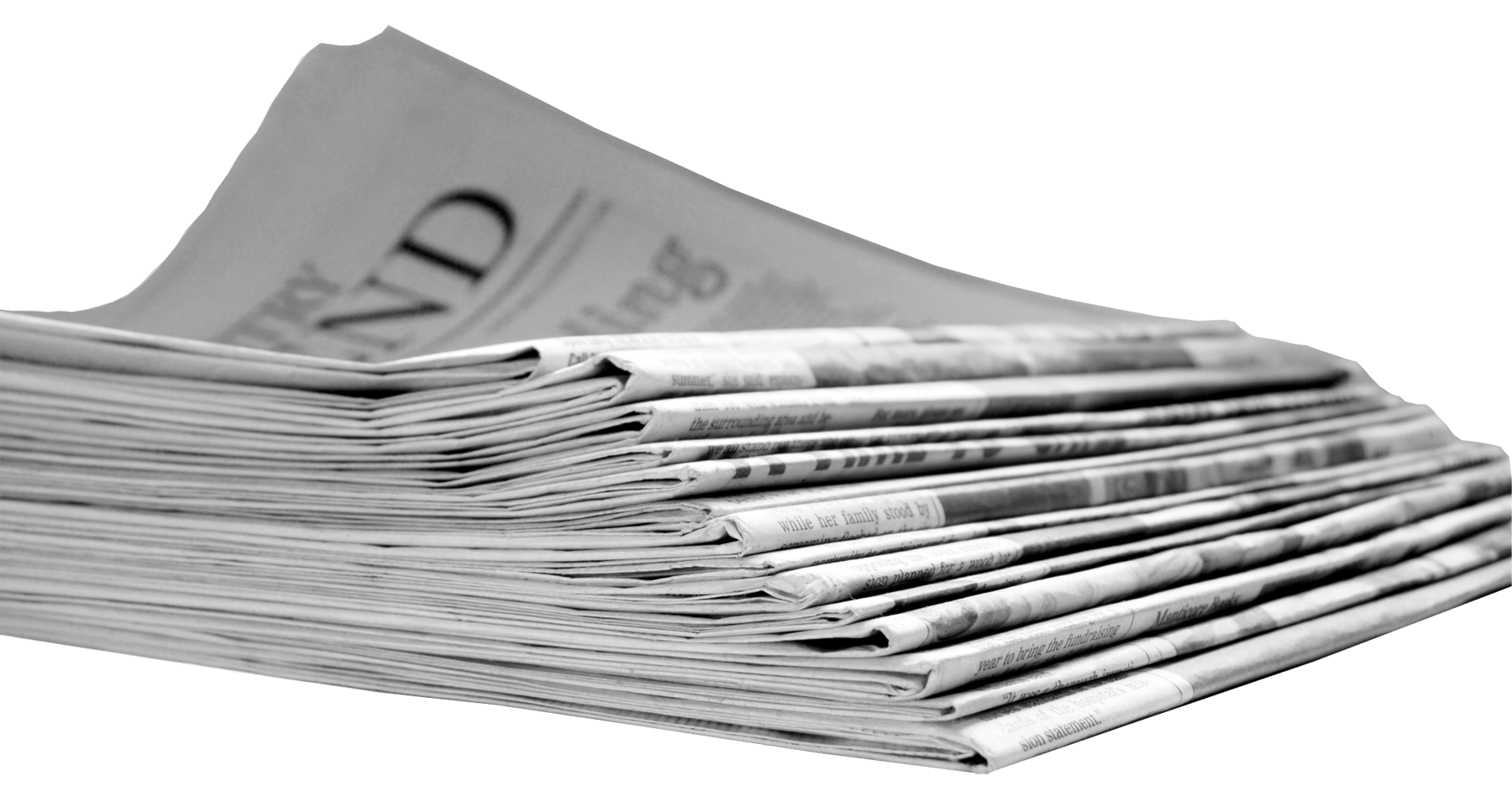 newspaper clipart stack