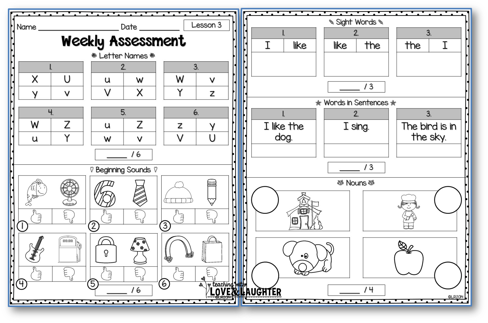 Weekly assessments unit for. Folder clipart student assessment