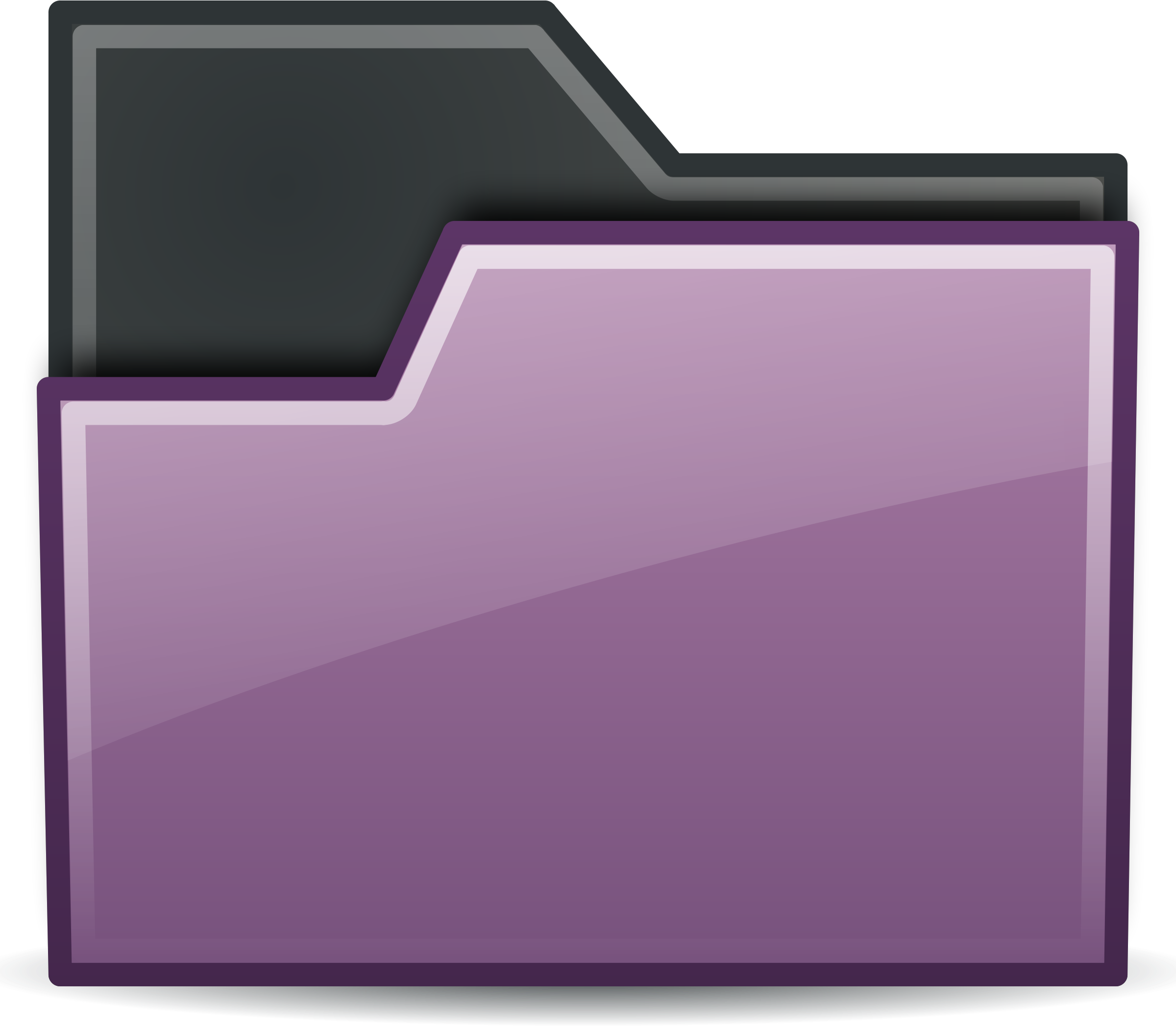 Big image png. Folder clipart violet
