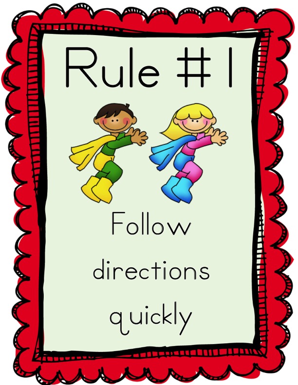 follow directions clipart classroom