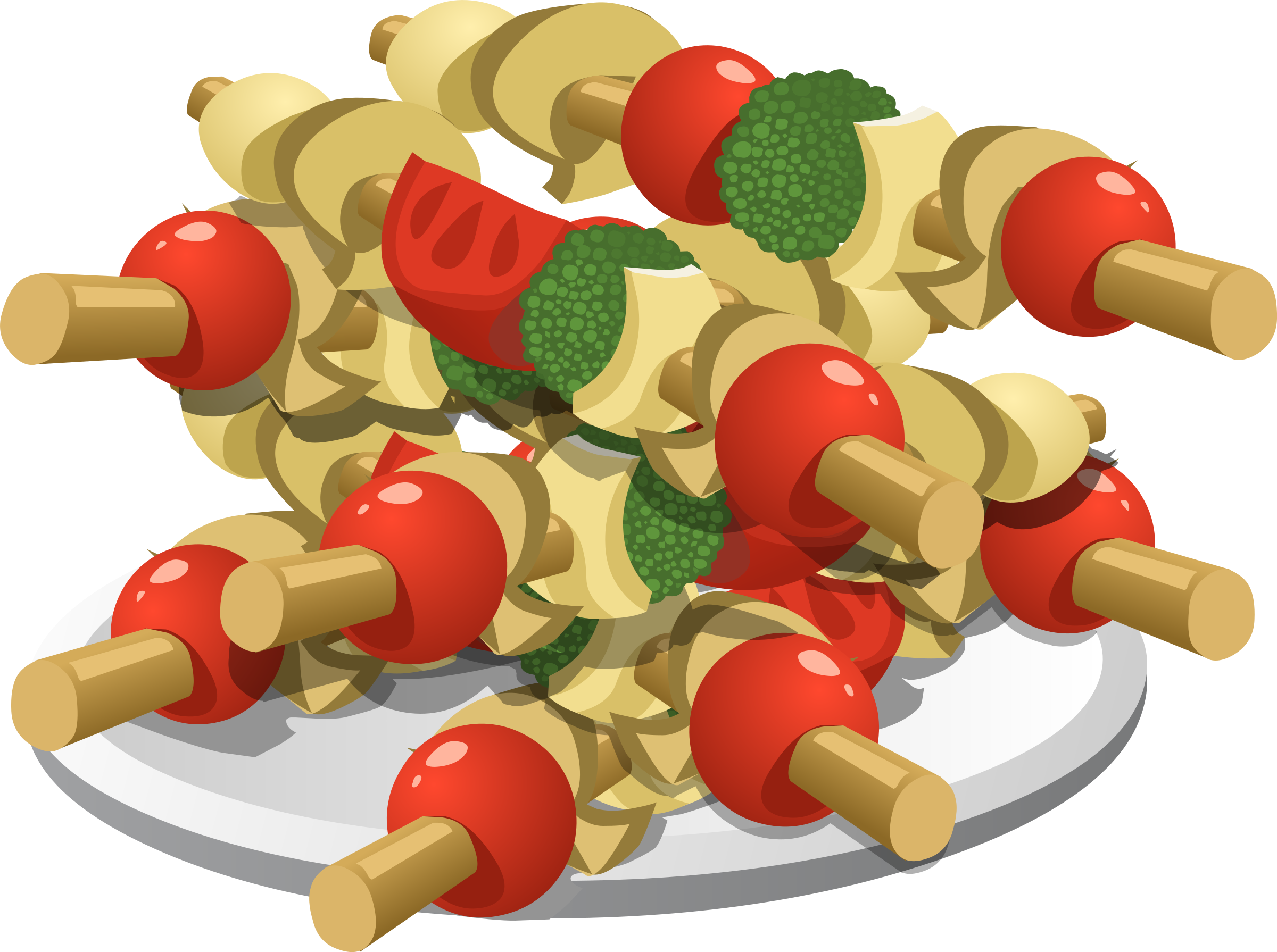 foods clipart character