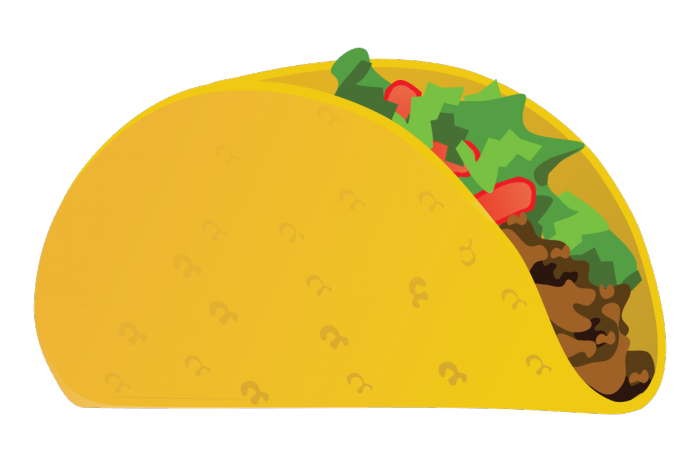  collection of taco. Tacos clipart vector