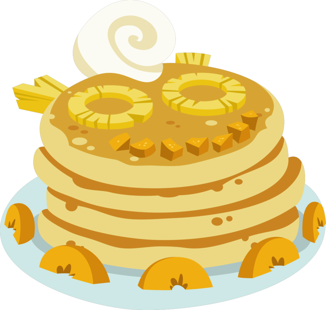 pancakes clipart vector