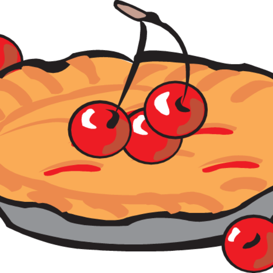 Cartoon apple food clip. Pie clipart transparent background