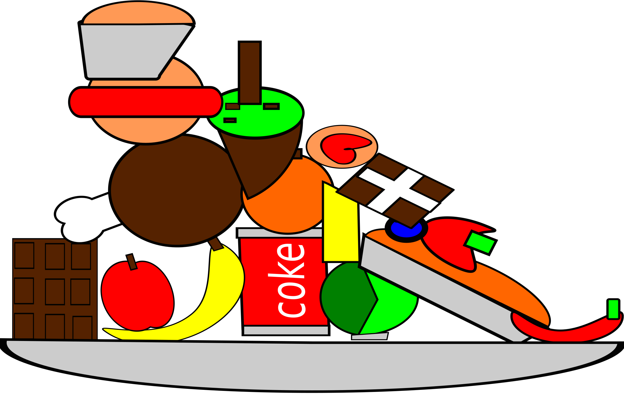 Foods clipart pile. Junk food icons png