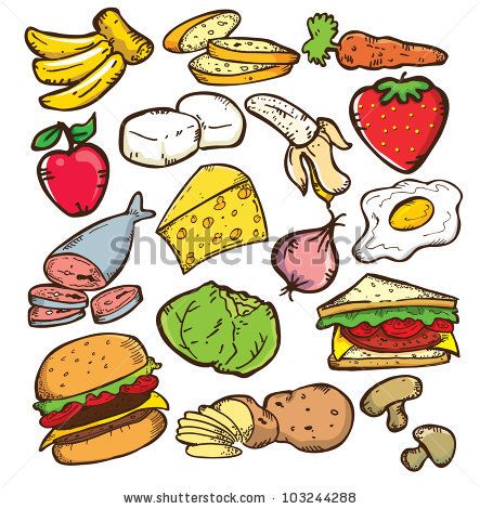 foods clipart trip