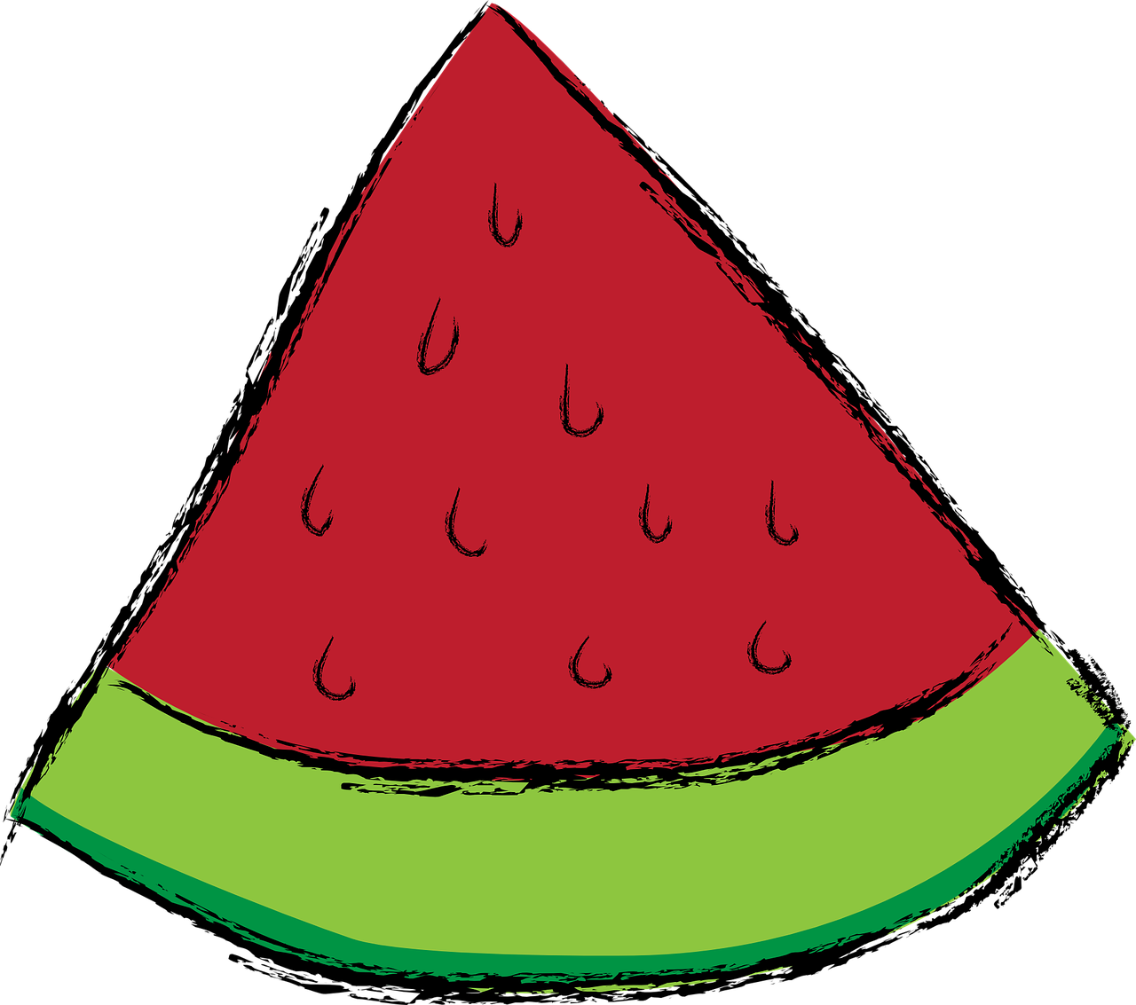foods clipart watermelon