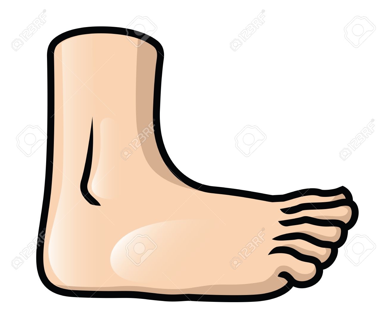 foot clipart