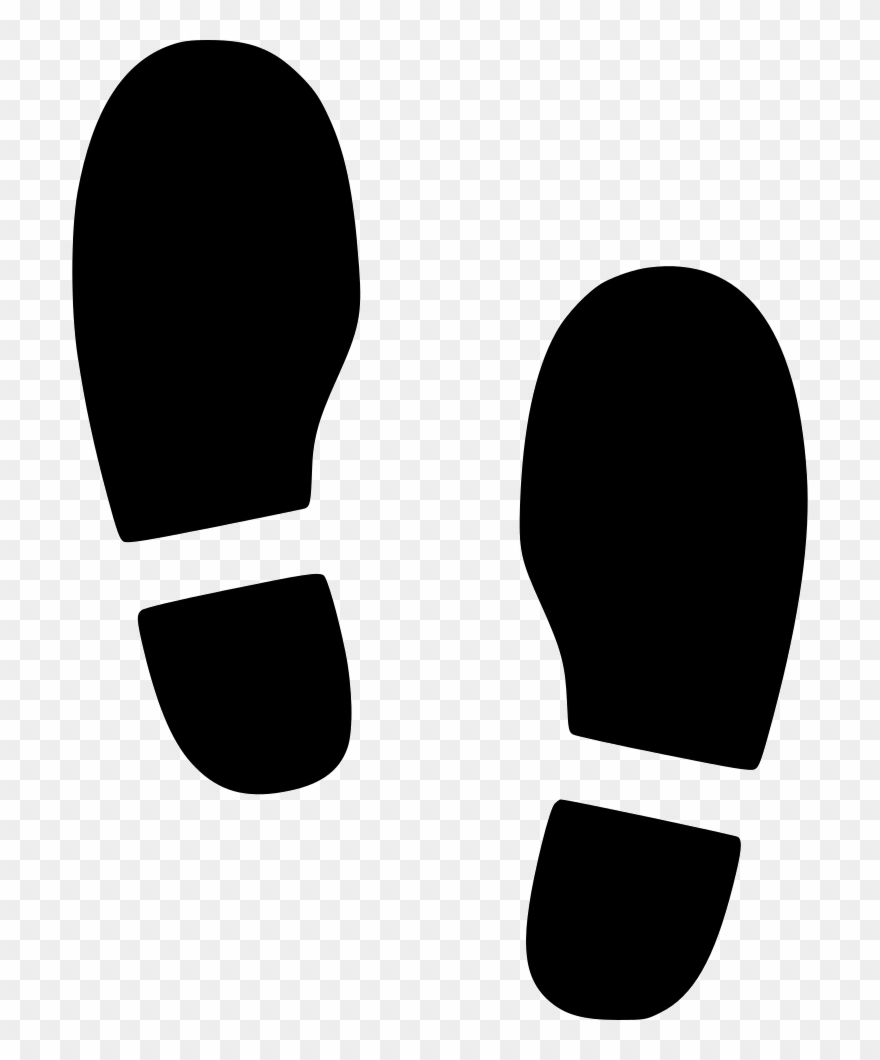 Icon pinclipart . Foot clipart foot step