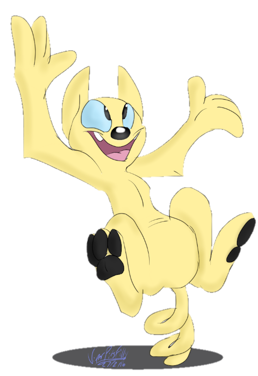 Wow wubbzy by viperpitsfilly. Kangaroo clipart foot