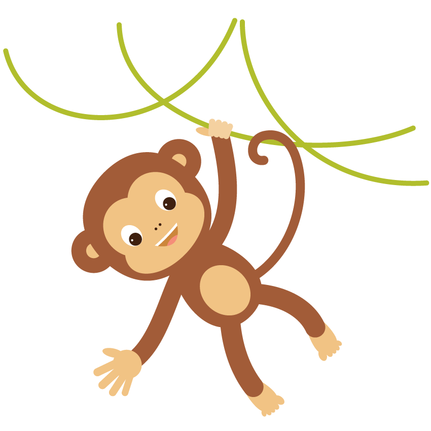 Monkeys clipart foot. Clip arts for free