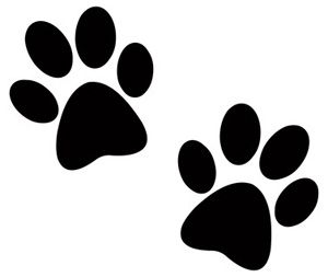 paw clipart two