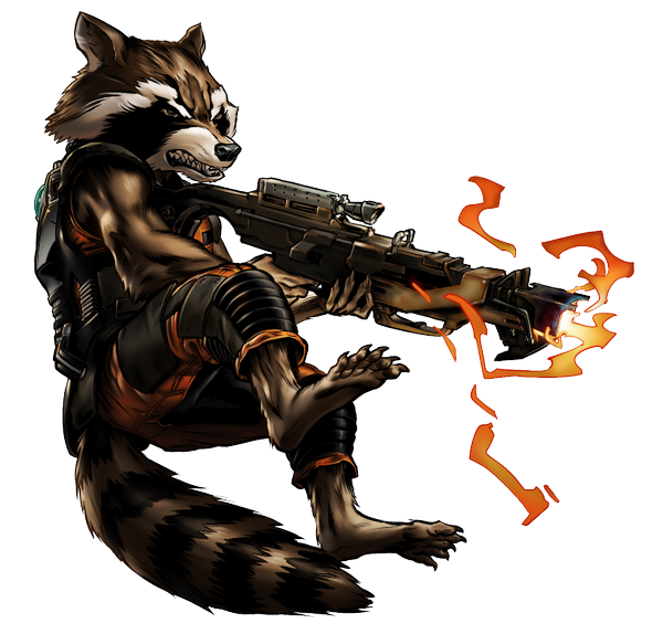 Rocket ultimate mvc rocketraccoonavengersallianceportraitartpng. Foot clipart raccoon