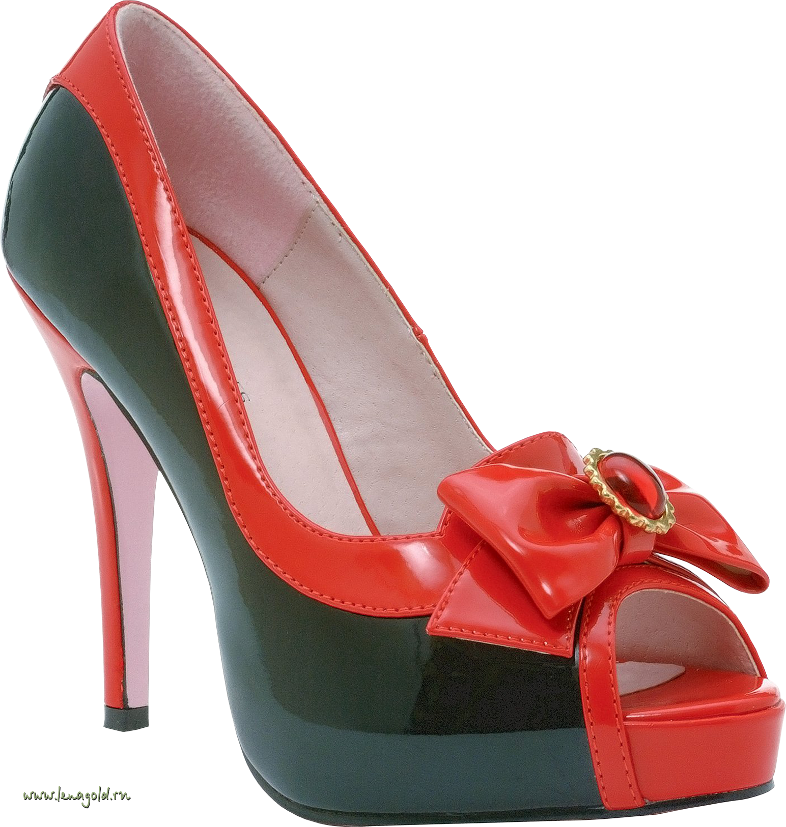 Red women shoe png. Foot clipart sandal