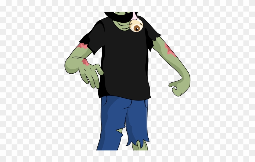 foot clipart zombie