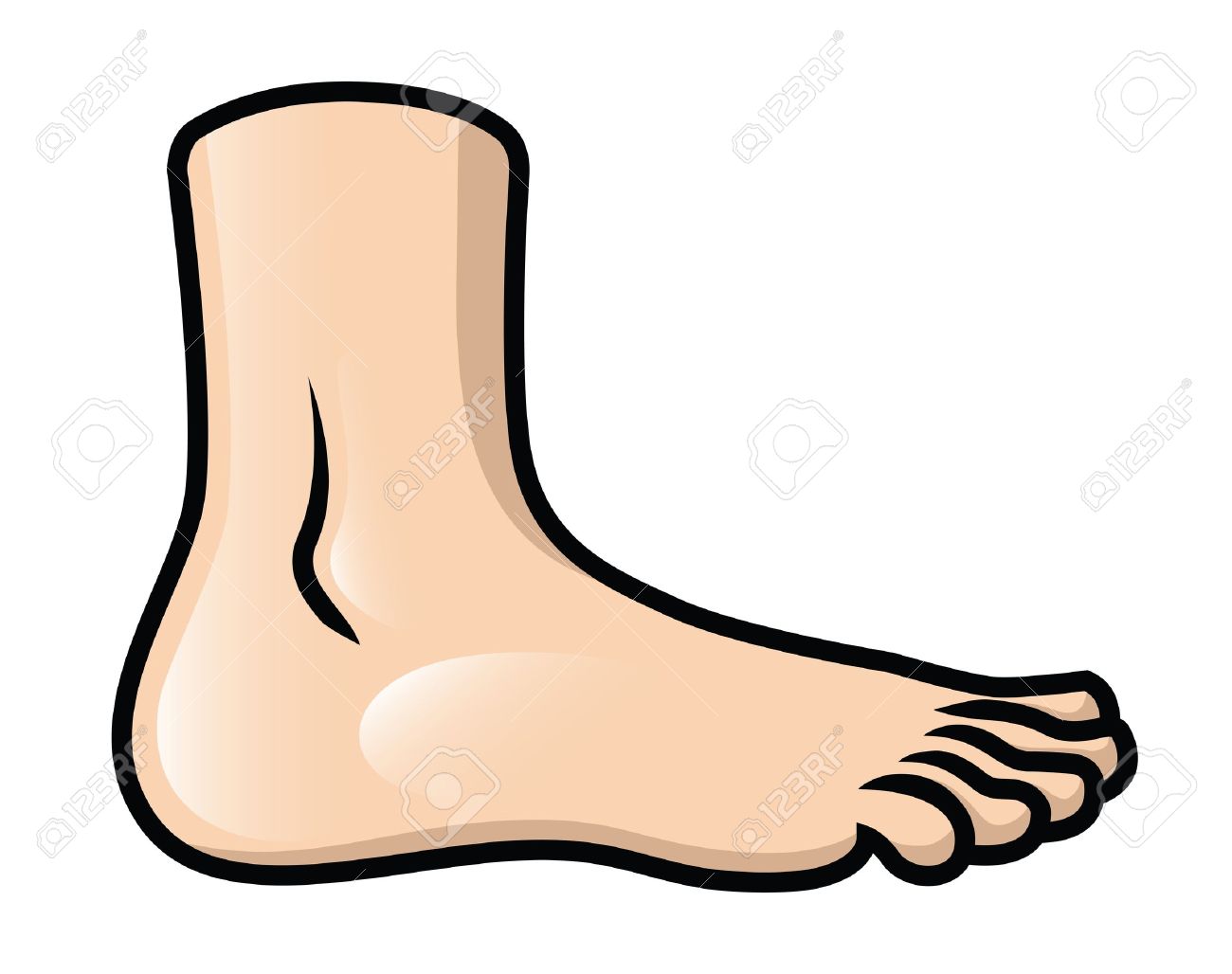leg clipart foot stomping