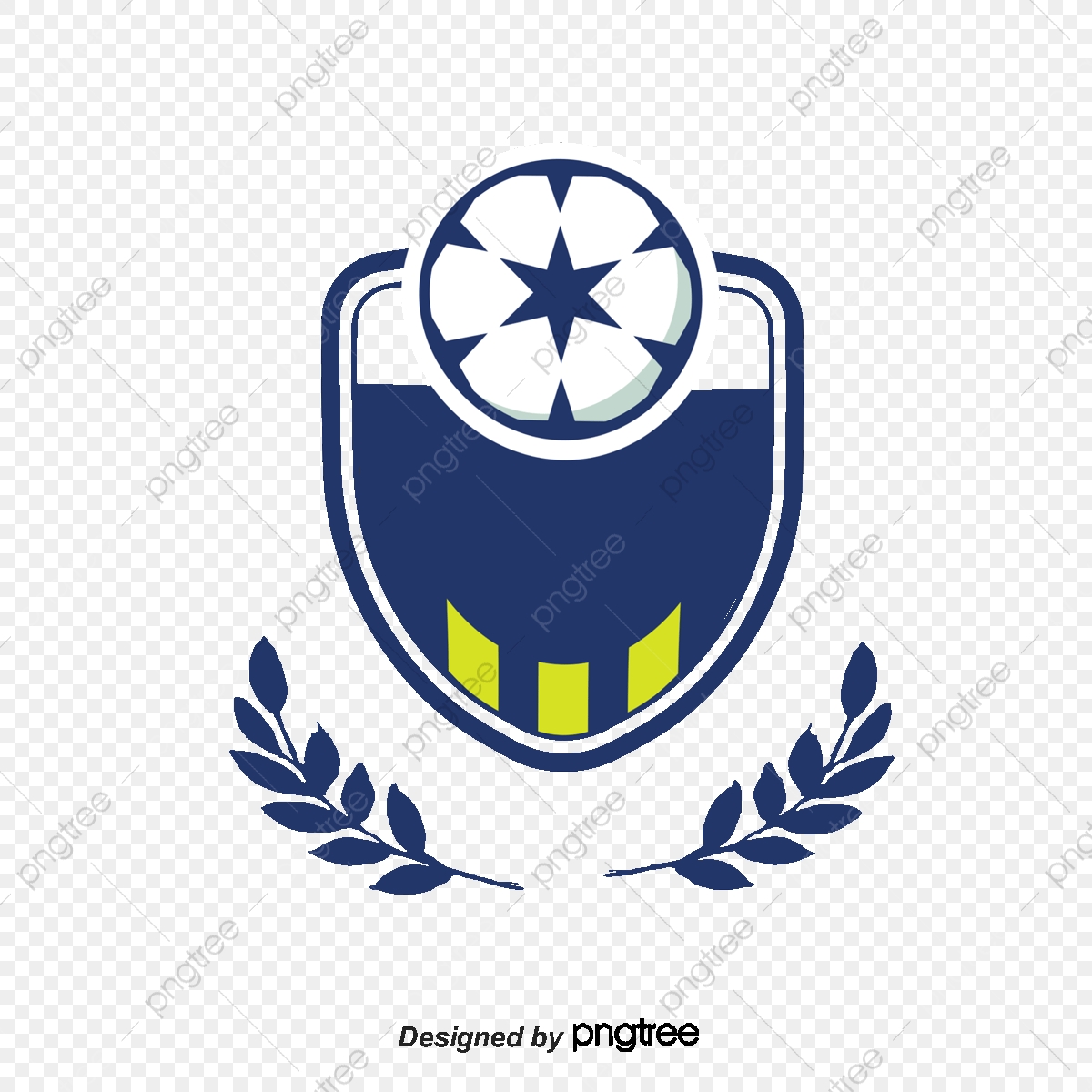 Logo design . Football clipart badge
