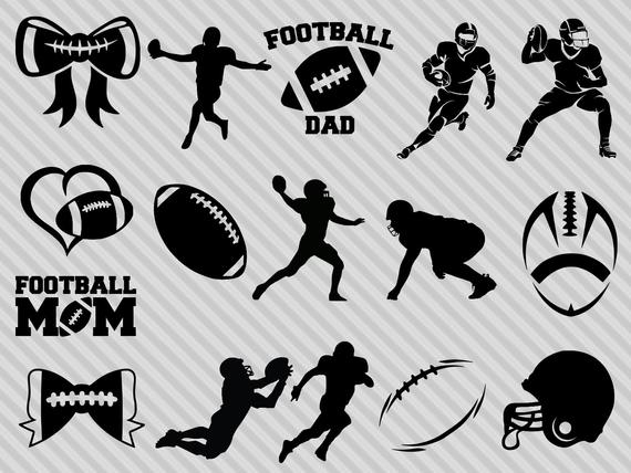 Football clipart dad. Svg bundle mom cut