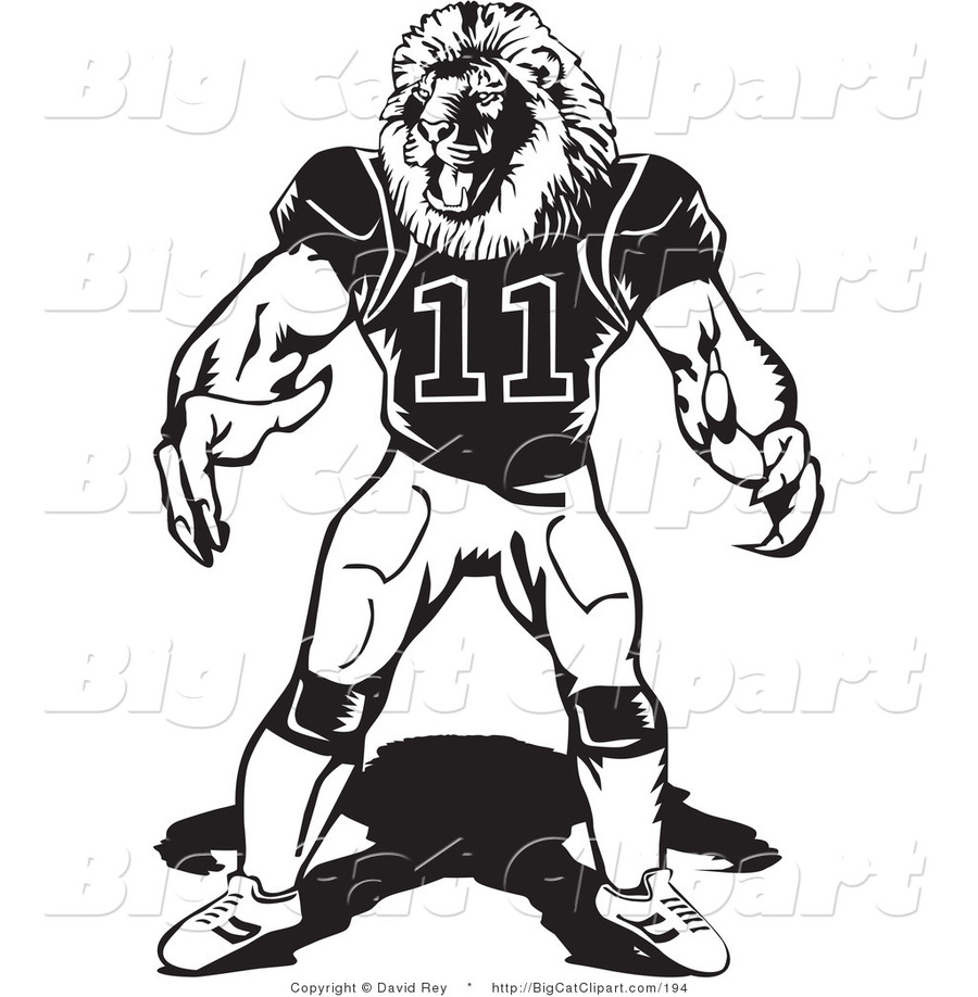 football clipart muscle