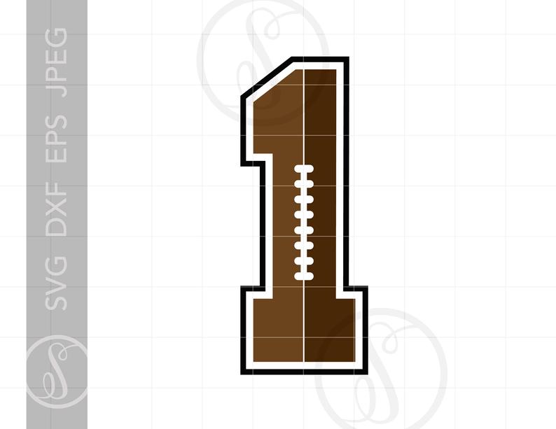 football clipart number