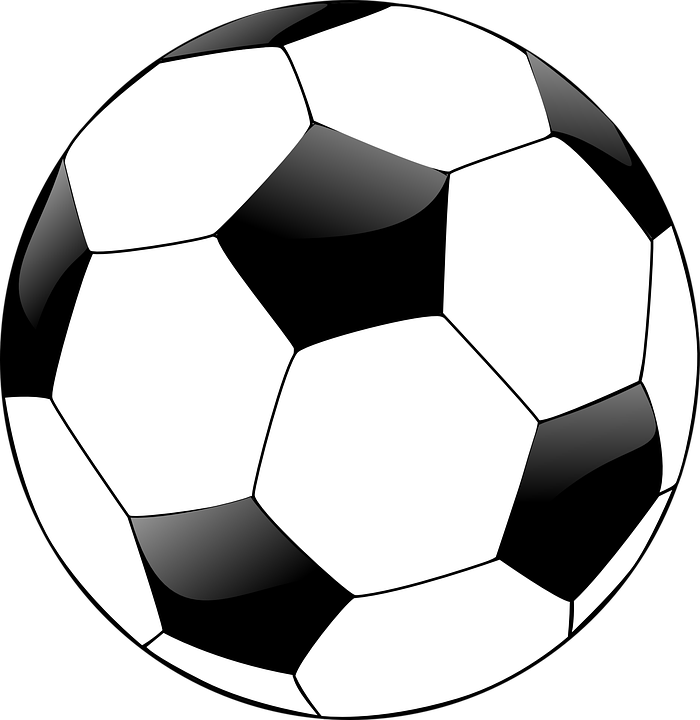 retro clipart soccer ball