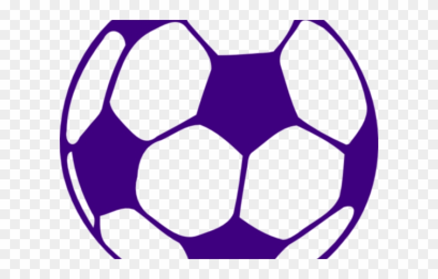 football clipart purple
